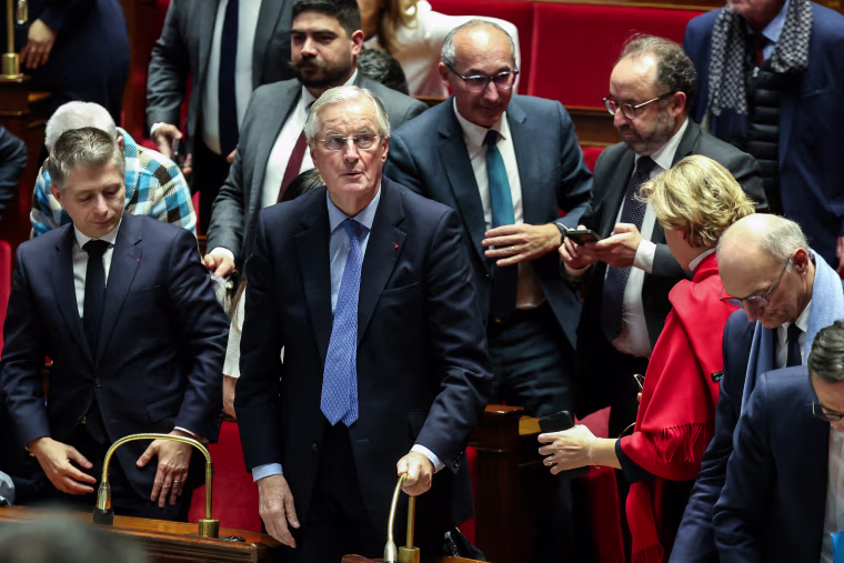 Image: French Prime Minister Michel Barnier