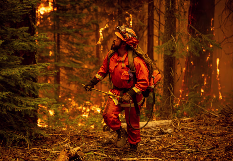 Inmate firefighters