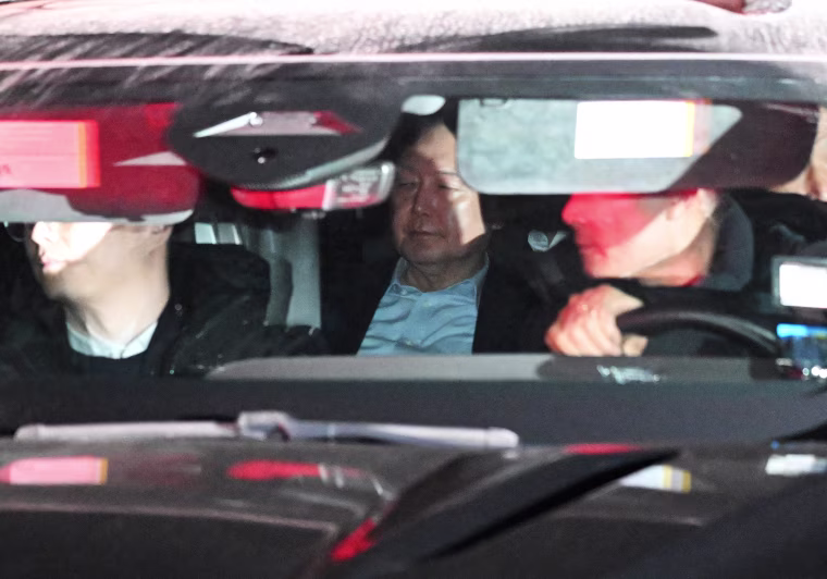 Impeached South Korean leader Yoon Suk Yeol was arrested on January 15 over his failed martial law bid, ending a weeks-long standoff with authorities and becoming the first sitting president to be detained in the nation's history.