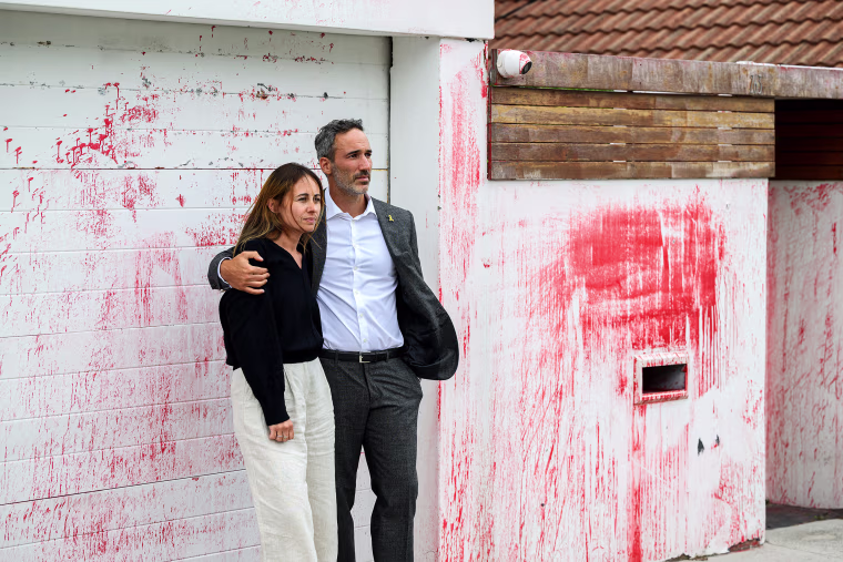 Multiple cars were set alight and at least one sprayed with an anti-Semitic slur, whilst a house was splashed with red paint in Sydney's east overnight.