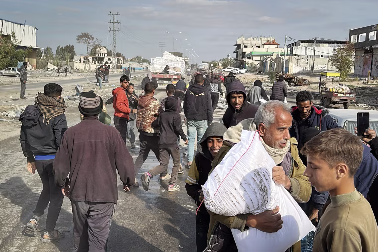 Aid arrives into Gaza