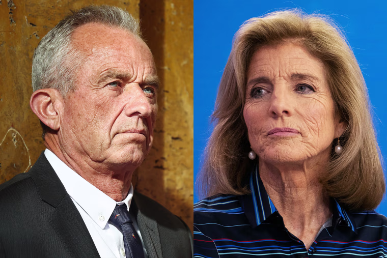 RFK Jr and Caroline Kennedy