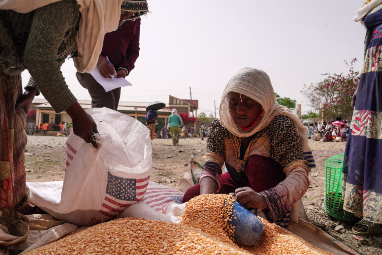 Aid Distribution And Rebuilding In Tigray