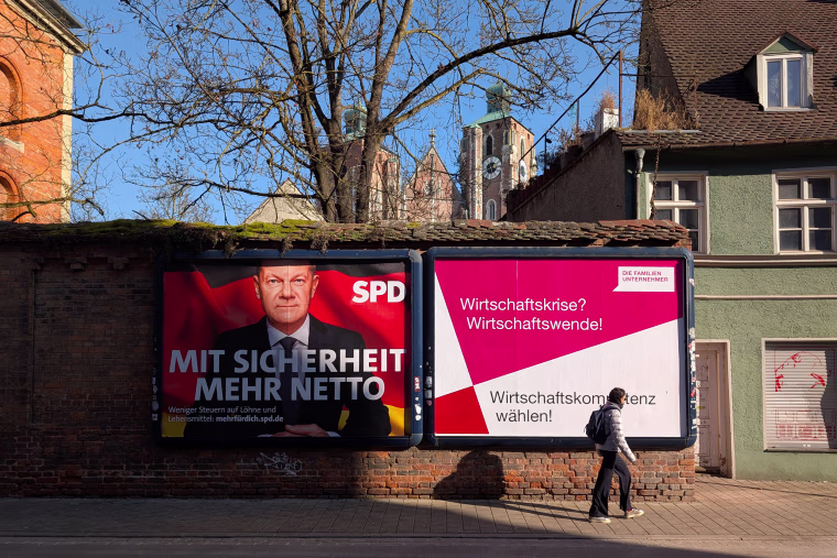Elections Campaign SPD Poster