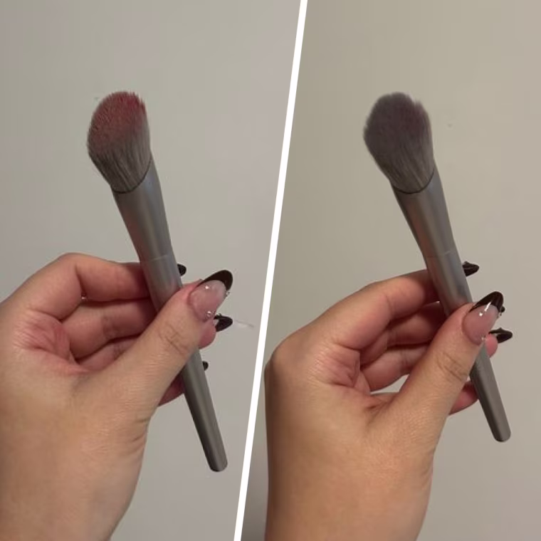 Before (left) and after (right)