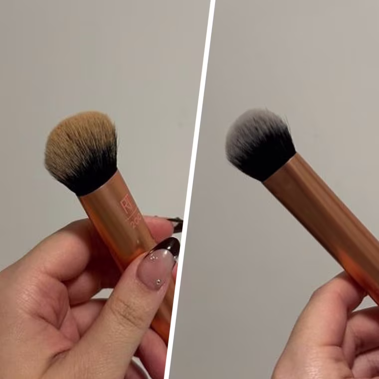 Before (left) and after (right)