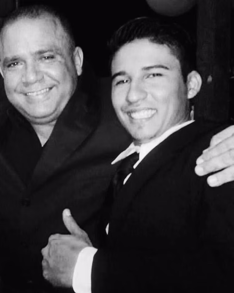 Jhon and Eudomar Chacin smiling
