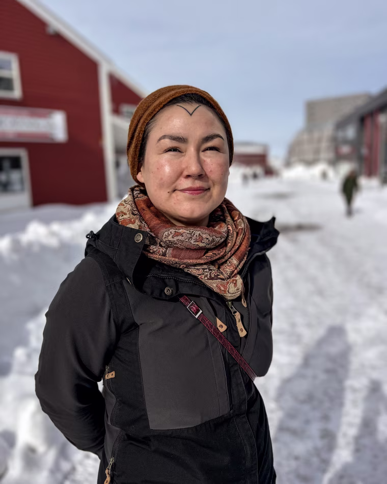 Irene Thor Jeremiassen, a 35-year-old Inuit law student.