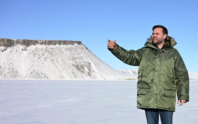U.S. Vice President JD Vance tours the U.S. military's Pituffik Space Base in Greenland