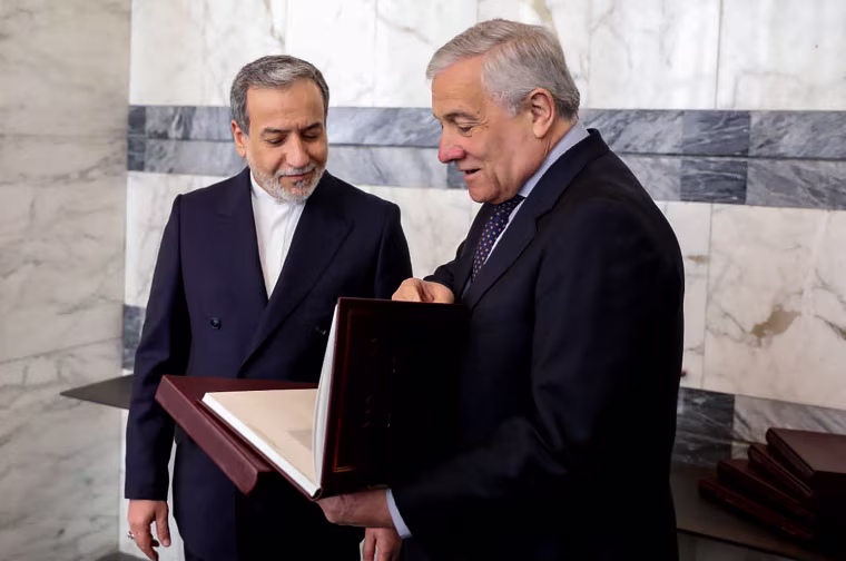 Image: ITALY-IRAN-US-CONFLICT-NUCLEAR-DIPLOMACY