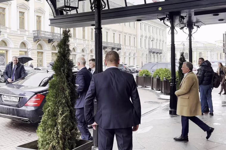 Image: US President Special Envoy Steve Witkoff In St Petersburg, Russia