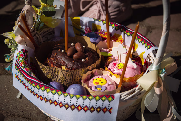 Image: Easter Sunday Observed In Kharkiv, Amid Regular Russian Attacks