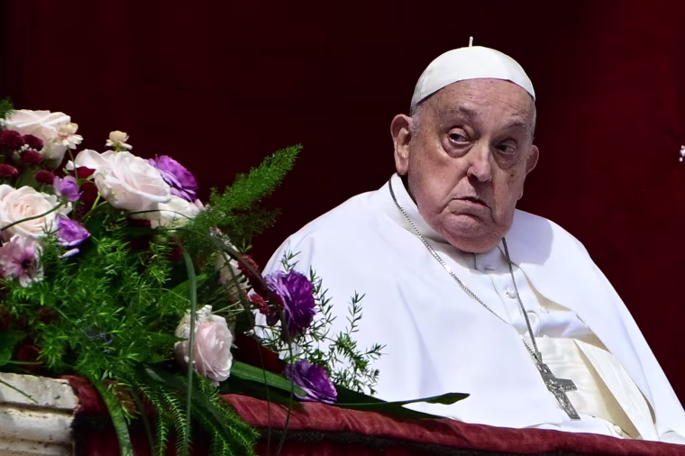 Pope Francis dies