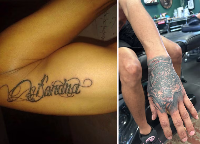 venezuelan man tattoos missing 