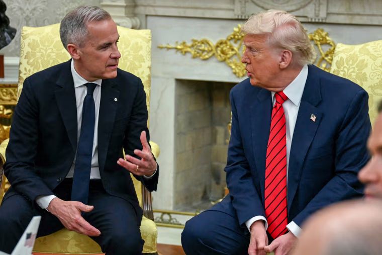 Carney and Trump.