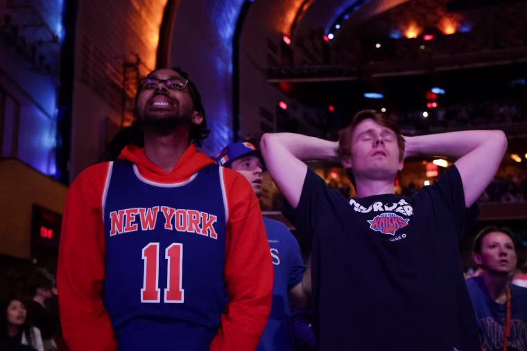 New York Knicks fans.