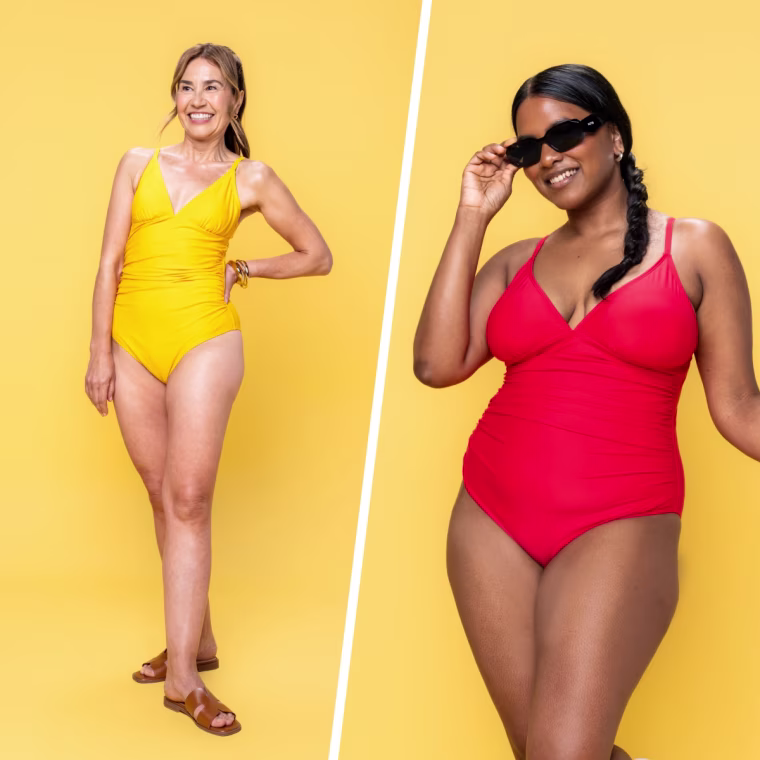 Cupshe One-Piece Tummy Control V-Neck Swimsuit