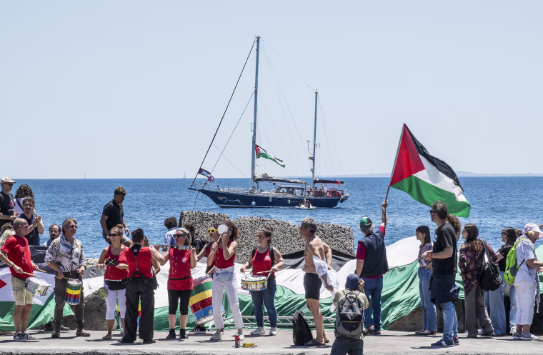 'Freedom Flotilla' And Greta Thunberg Prepare To Depart Italy For Gaza