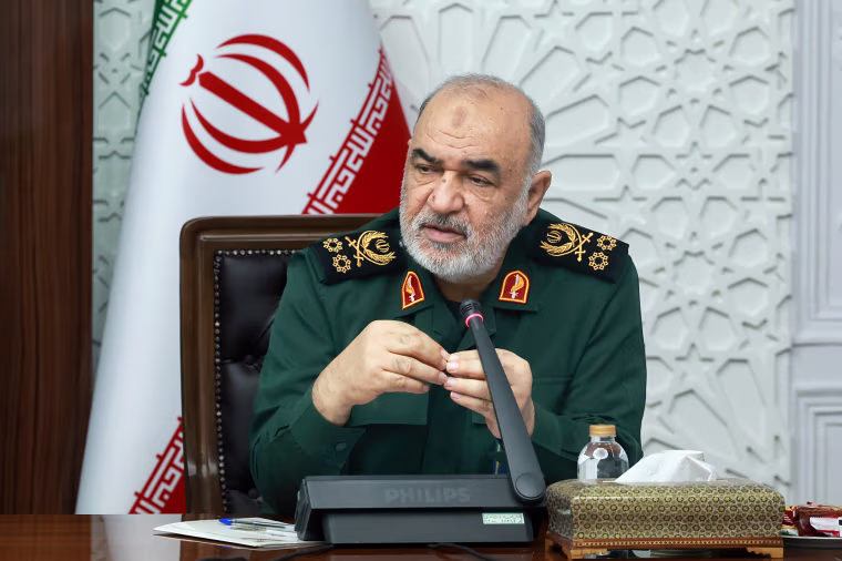 Commander-in-chief of the Islamic Revolutionary Guard Corps, Hossein Salami