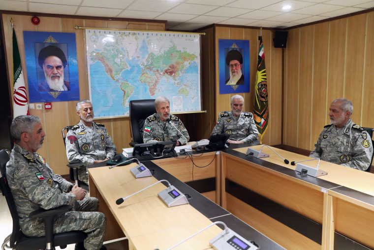 Commander-in-chief of the Iranian Army Amir Hatami