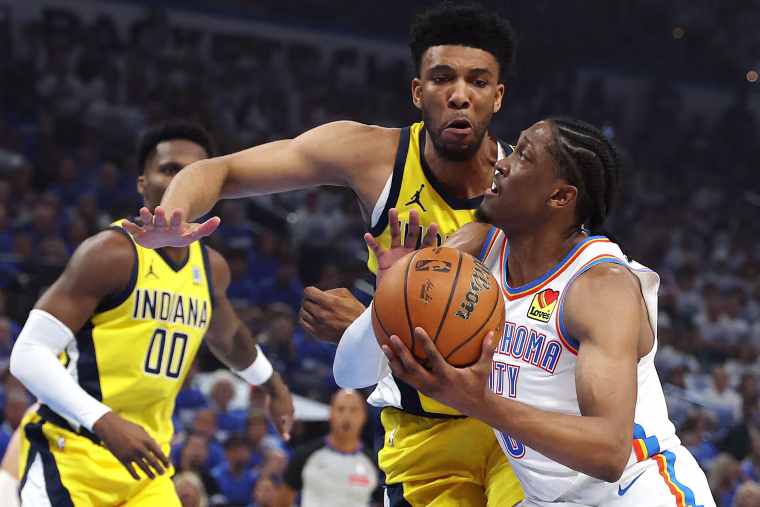 Image: 2025 NBA Finals - Game Five Jalen Williams Tony Bradley
