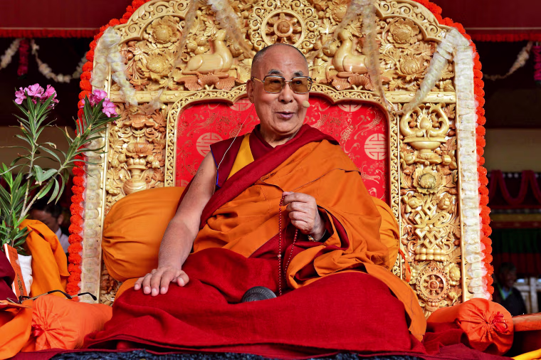 INDIA-CHINA-RELIGION-DALAI-LAMA