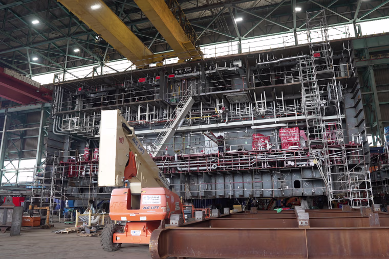 interior Hanwha Philly Shipyard