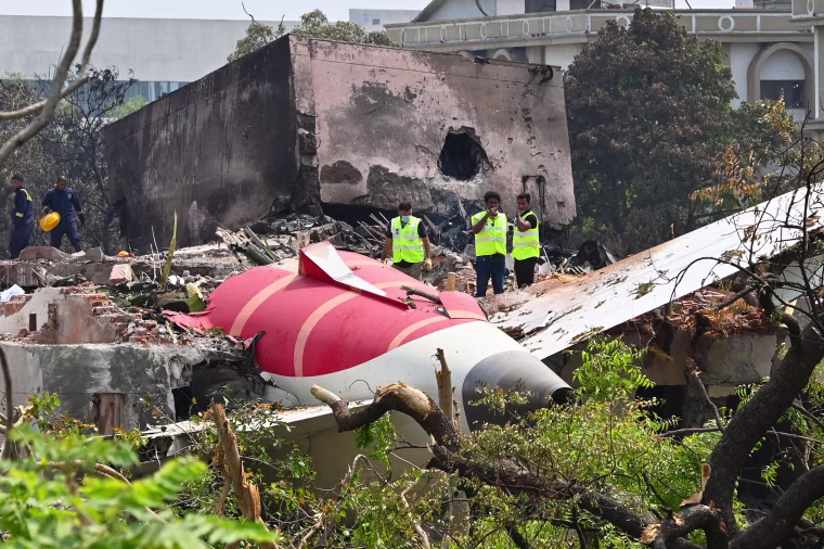 Aftermath Of Air India Plane Crash In Ahmedabad