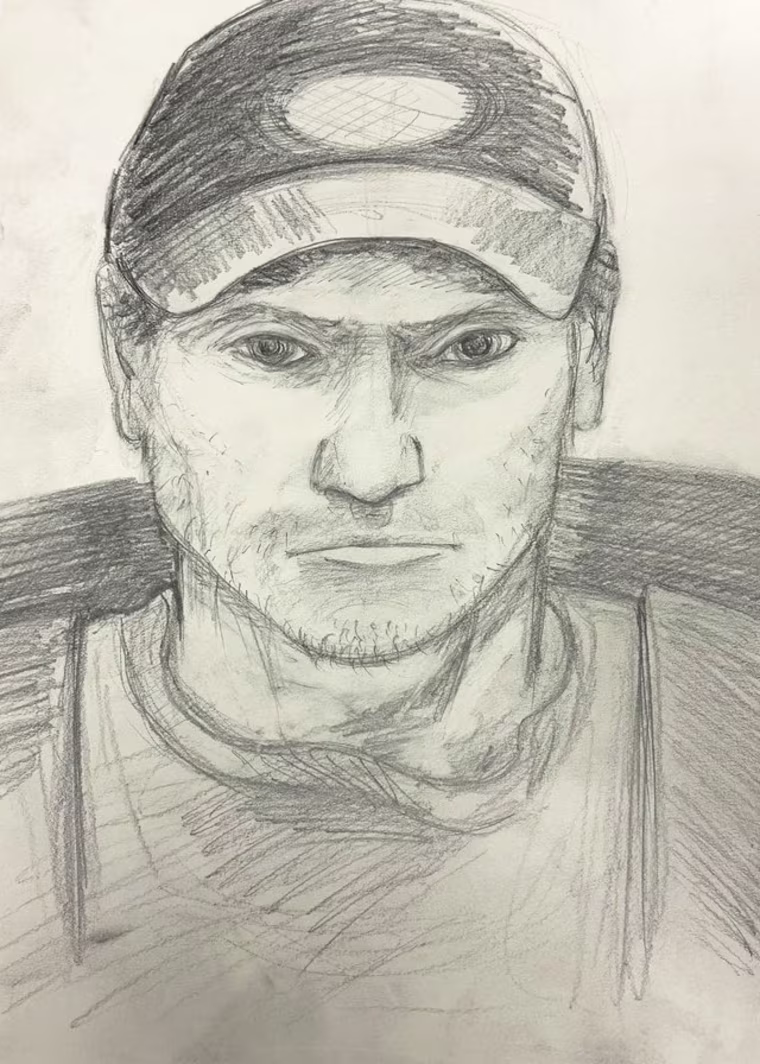 devil's den state park murder suspect sketch 