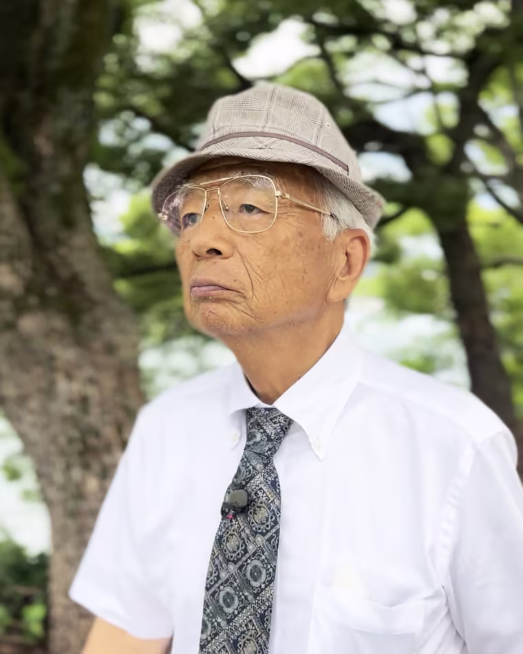 Hiroshima survivor Kunihiko Iida, 83, defied predictions that he wouldn't live to the age of 20.