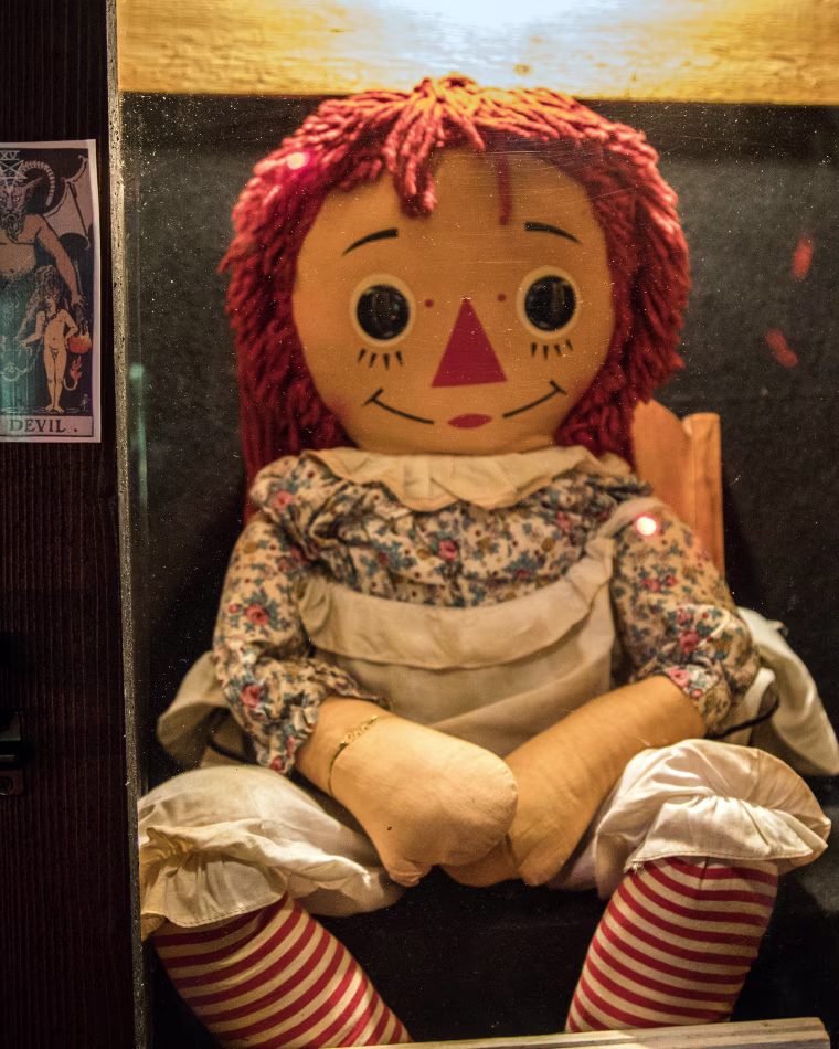 The Real Annabelle Doll.