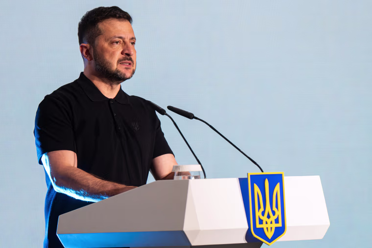 President of Ukraine Volodymyr Zelenskyy attends 'Youth is here' forum in Kyiv
