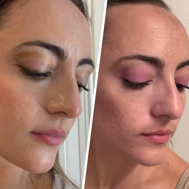 Writer Danielle Murphy wears the Ilia Eye Stylus Shadow Stick two ways.