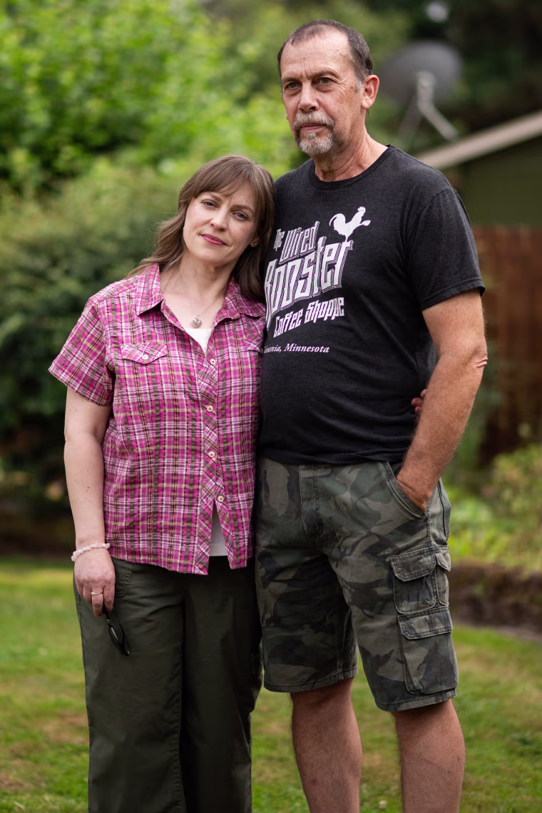 Leighanne and Laurie Safford.