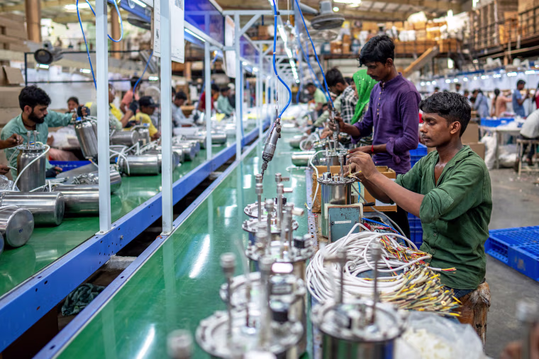 Manufacturing of Ceiling Fans and Water Heaters At Marc Enterprises Pvt. Ahead of India GDP