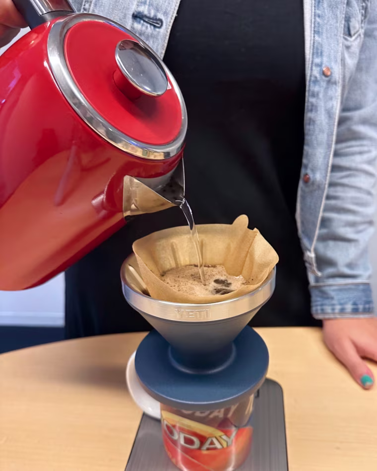Testing the Yeti Pour-Over Coffee Maker