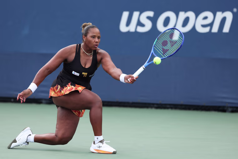 Taylor Townsend playing tennis