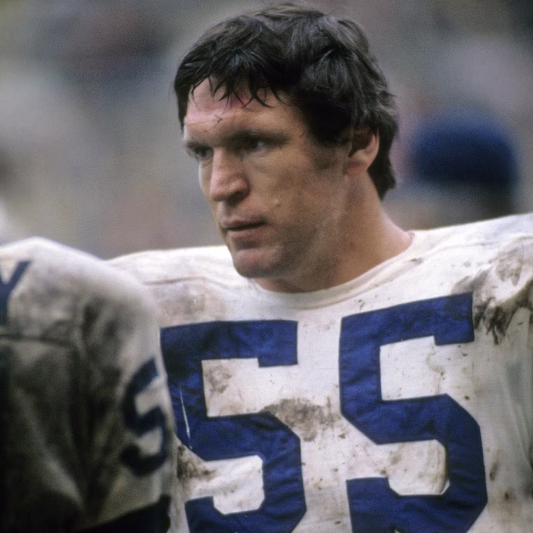 Lee Roy Jordan of the Dallas Cowboys