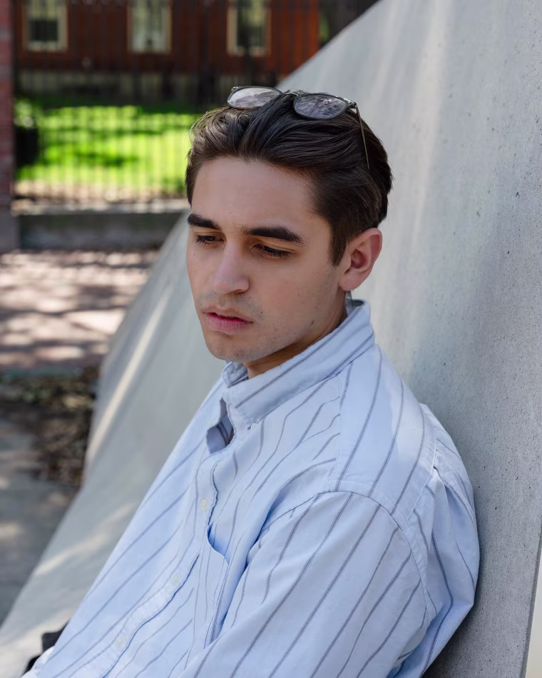 Harvard student Karl Molden.