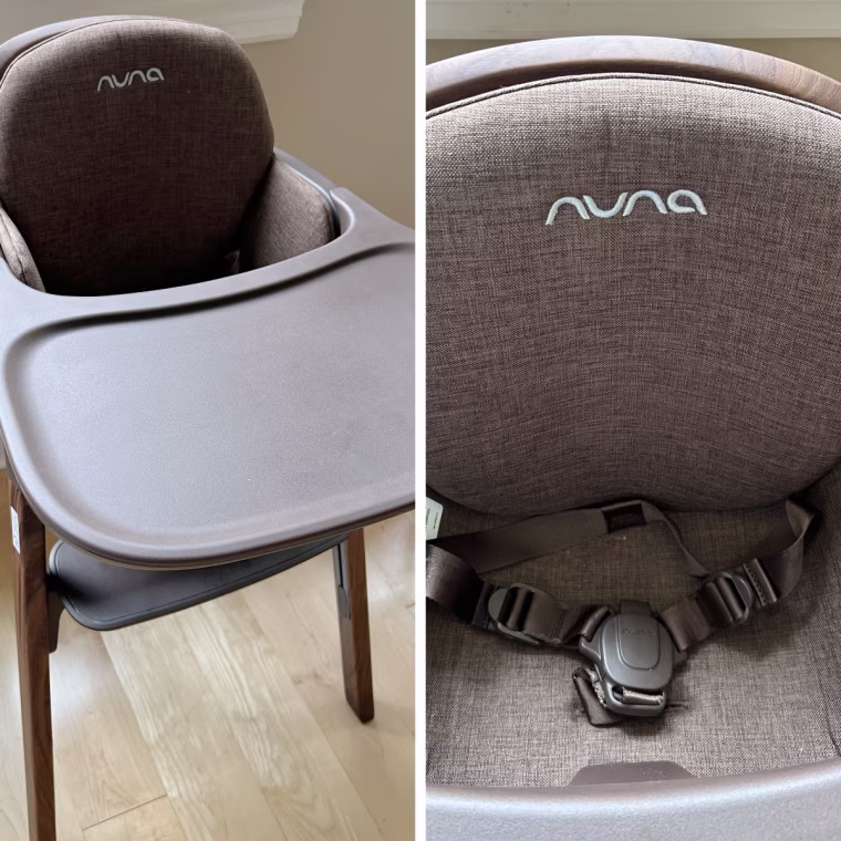 The Nuna Bryn is one of the most stylish high chairs I’ve tested.