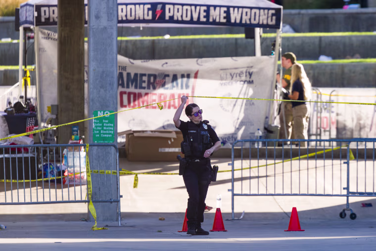 Image: Political Activist Charlie Kirk Shot Dead At Utah Valley University