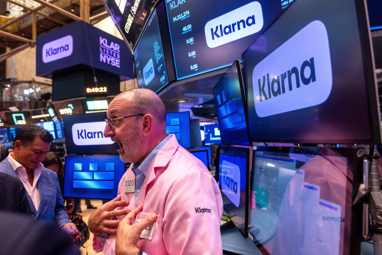 Financial Technology Company Klarna Debuts On The New York Stock Exchange