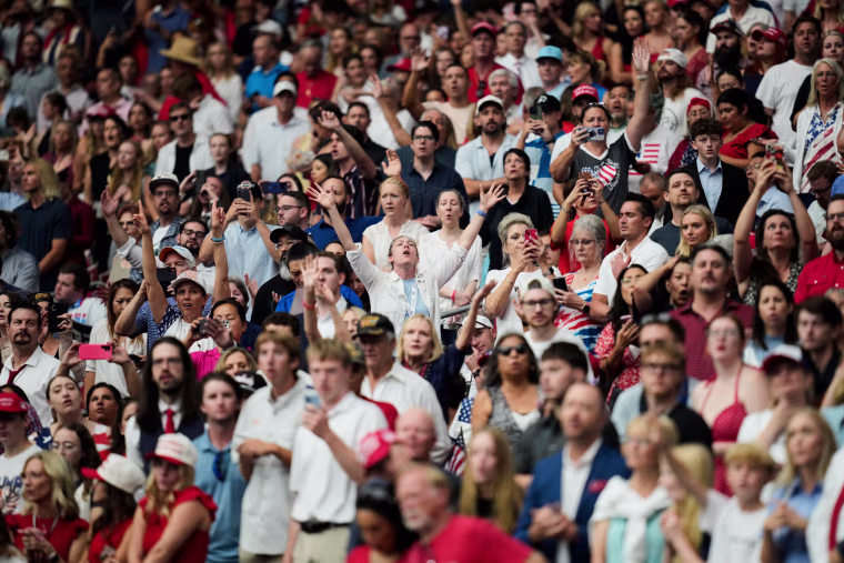 People in a crowd
