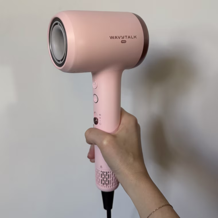 Wavytalk Turblow Hair Dryer in pink