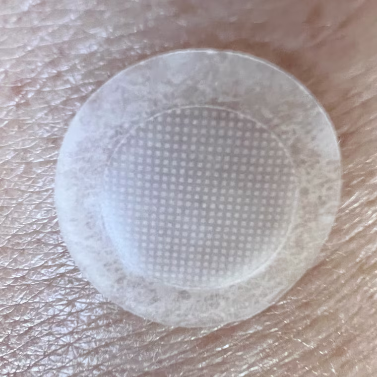 A close-up of the Hero Cosmetics Mighty Patch Micropoint for Dark Spots