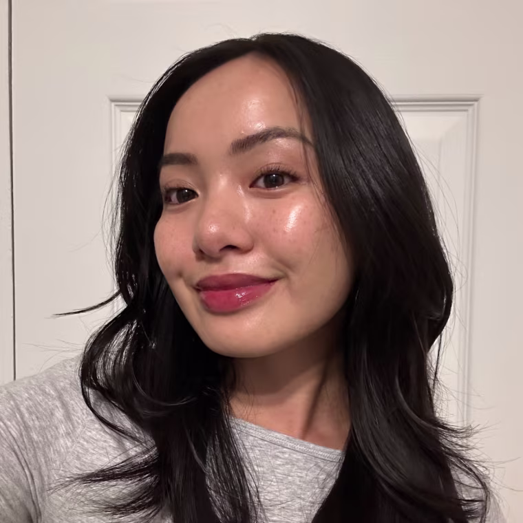 Photo editor Vivian Le is wearing shade Espresso.