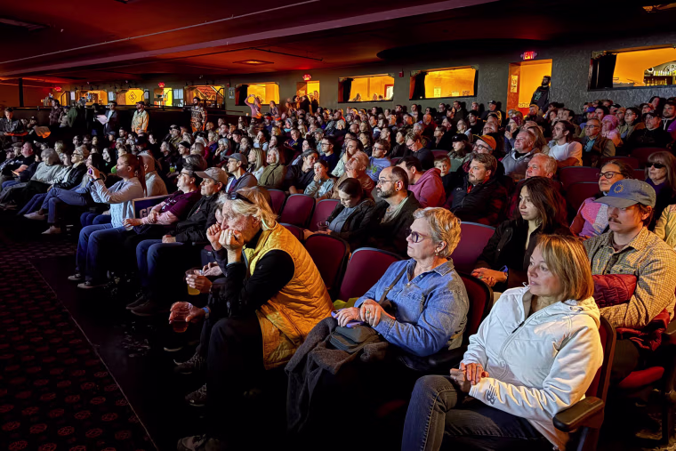 Graham Platner rally in Portland, Maine on Sunday, Nov. 2, 2025.