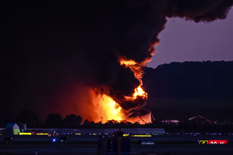 APTOPIX Louisville UPS Plane Crash