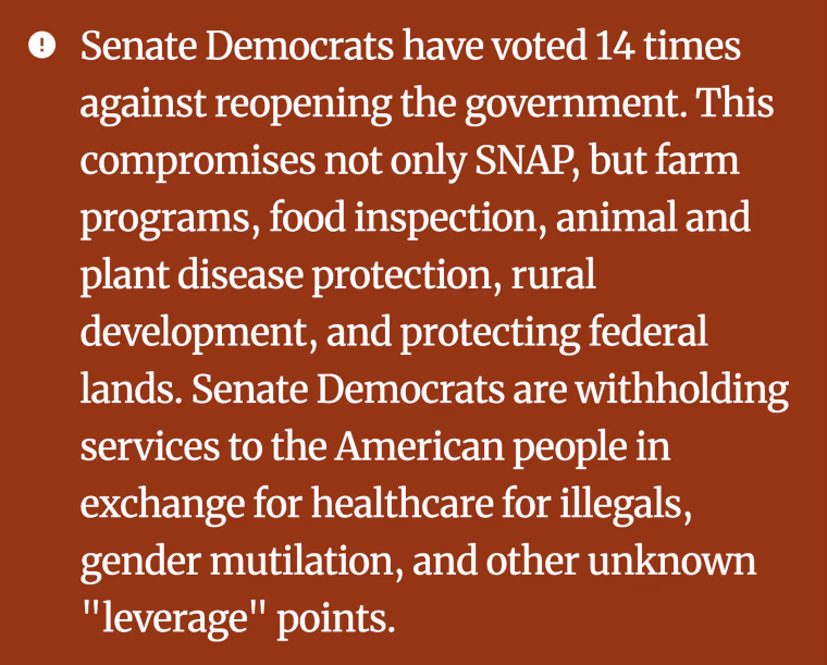 Text from USDA.