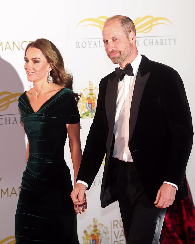 The Prince And Princess Of Wales Attend The Royal Variety Performance